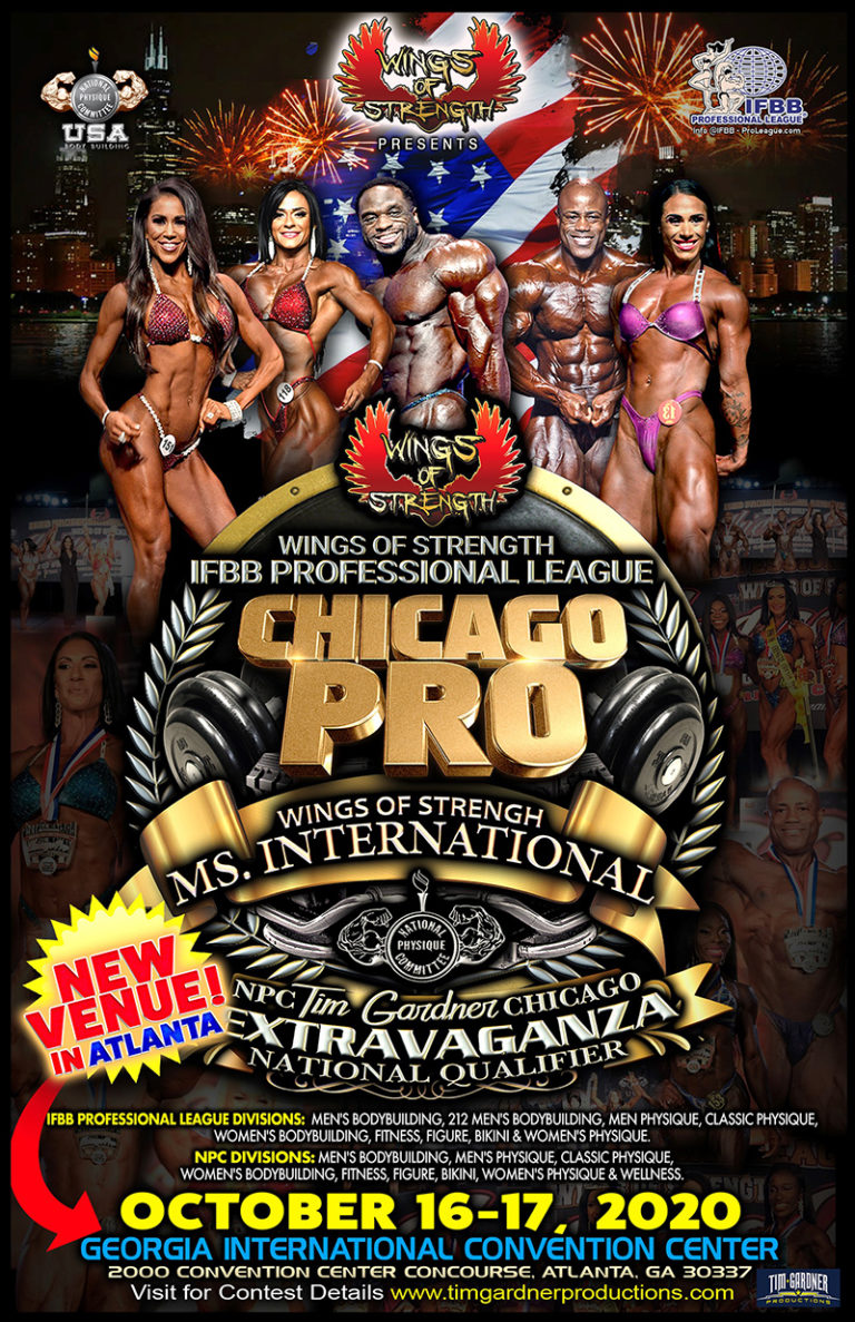 IFBB Professional League Wings Of Strength Chicago Pro & NPC Tim